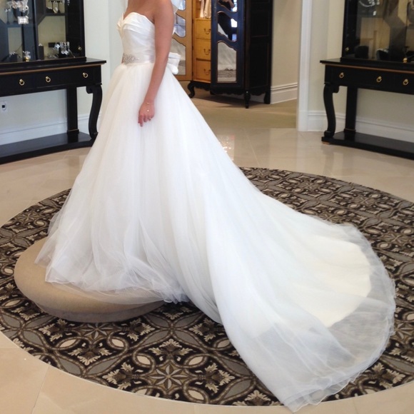 Anne Barge Adagio Wedding Ball Gown - Picture 11 of 12